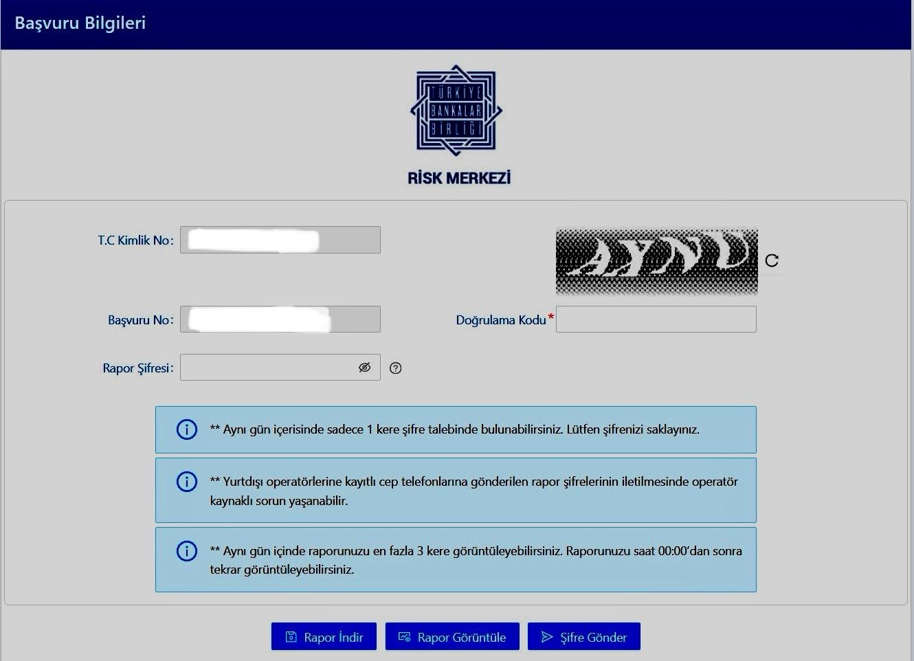 e-Devlet ile kredi kartları, limitler ve krediler nasıl görüntülenir?