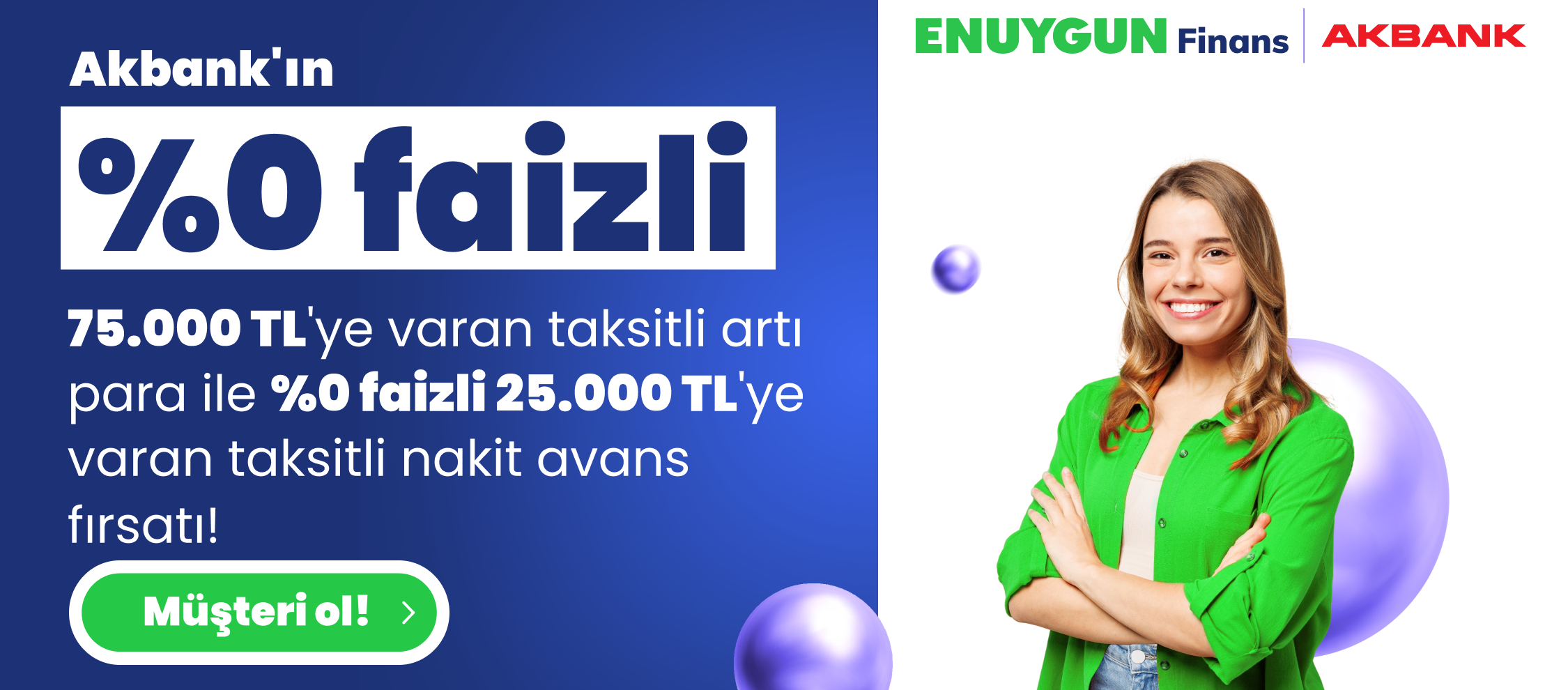 %0 Faizli 100.000 TL'ye Varan Kredi Fırsatı!