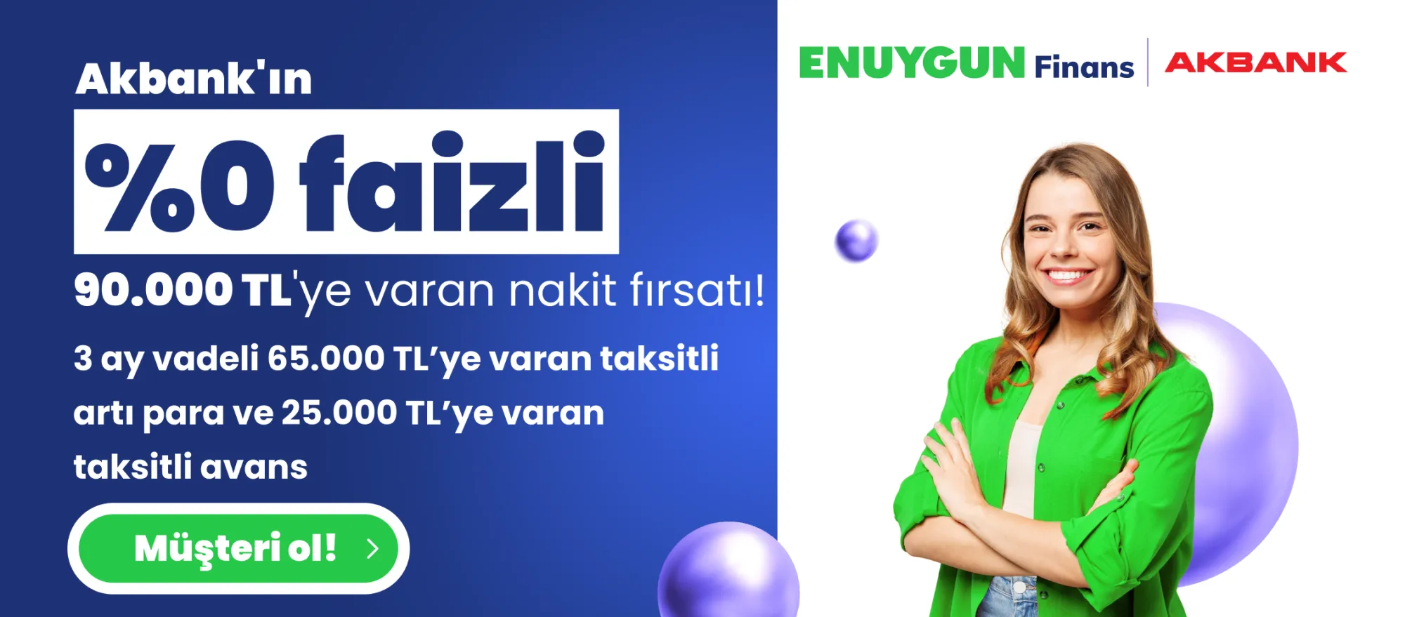 %0 Faizli 90.000 TL'ye Varan Nakit Fırsatı!