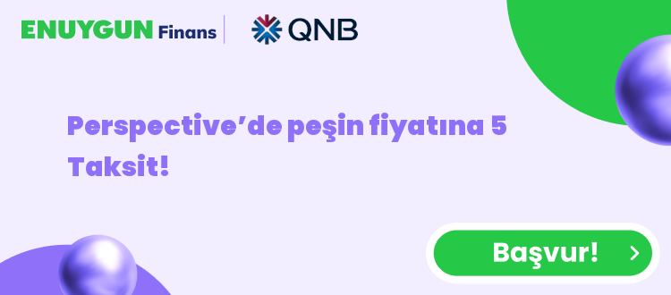 Perspective’de peşin fiyatına 5 Taksit!