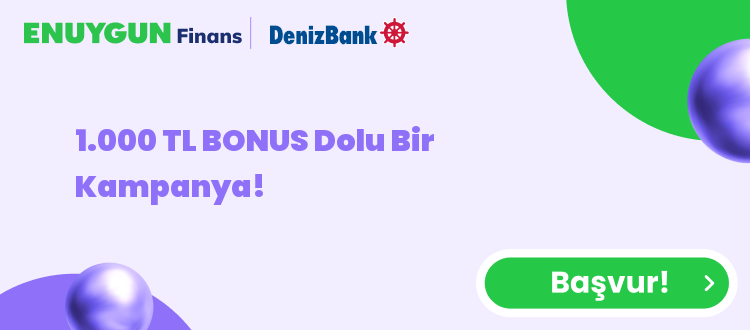 1.000 TL BONUS Dolu Bir Kampanya!