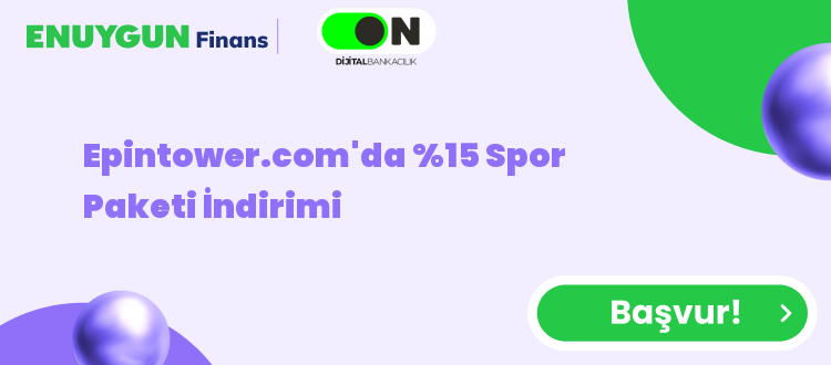Epintower'da %15 Spor Paketi İndirimi