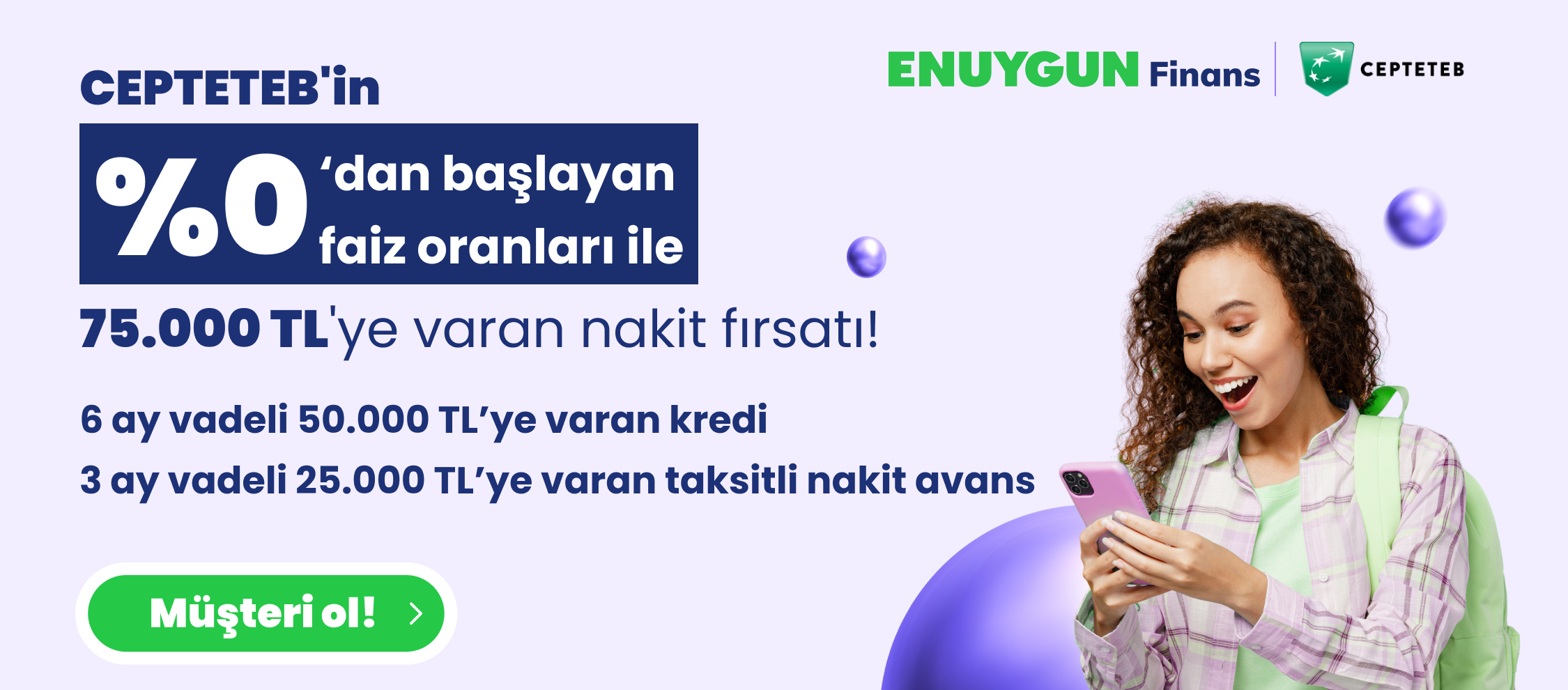 75.000 TL'ye Varan Nakit Fırsatı!