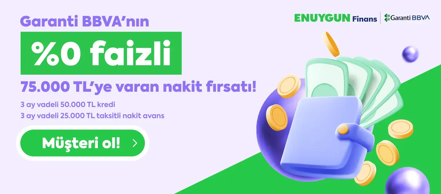 %0 Faizli 75.000 TL'ye Varan Nakit Fırsatı!