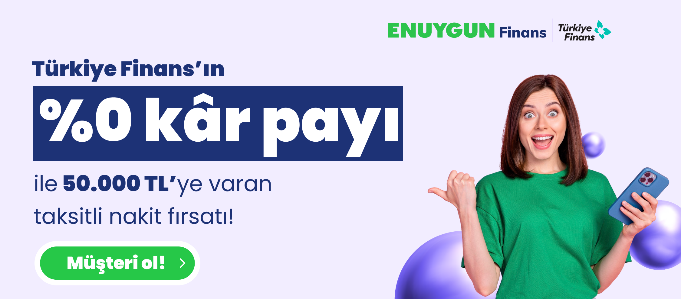Mobilden Türkiye Finanslı Olanlara 50.000 TL'ye Varan Nakit Fırsatı!