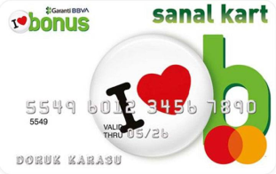 Garanti BBVA Bonus Sanal Kart