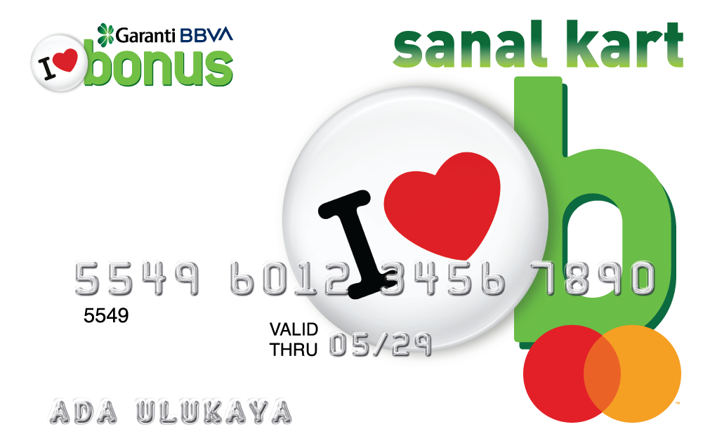Garanti BBVA Bonus Sanal Kart