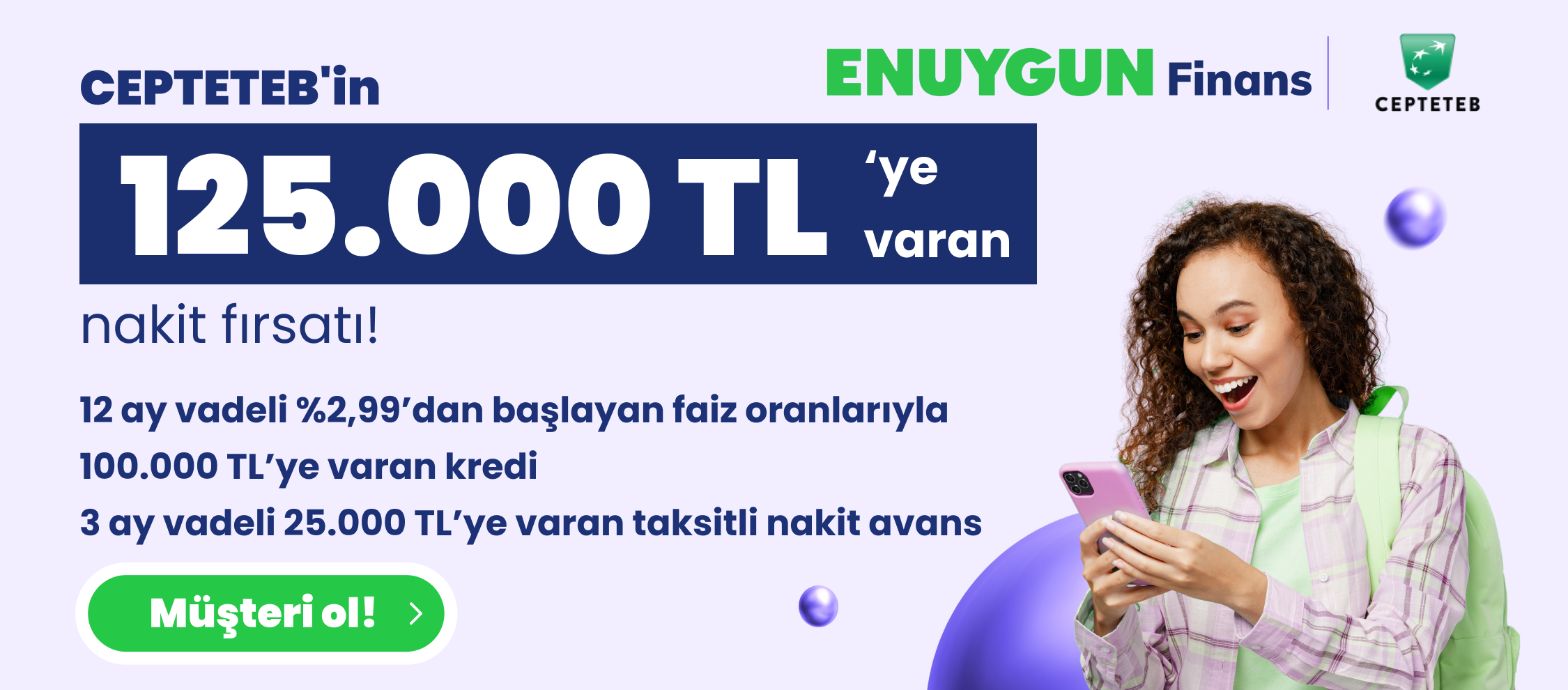 125.000 TL'ye Varan Nakit Fırsatı