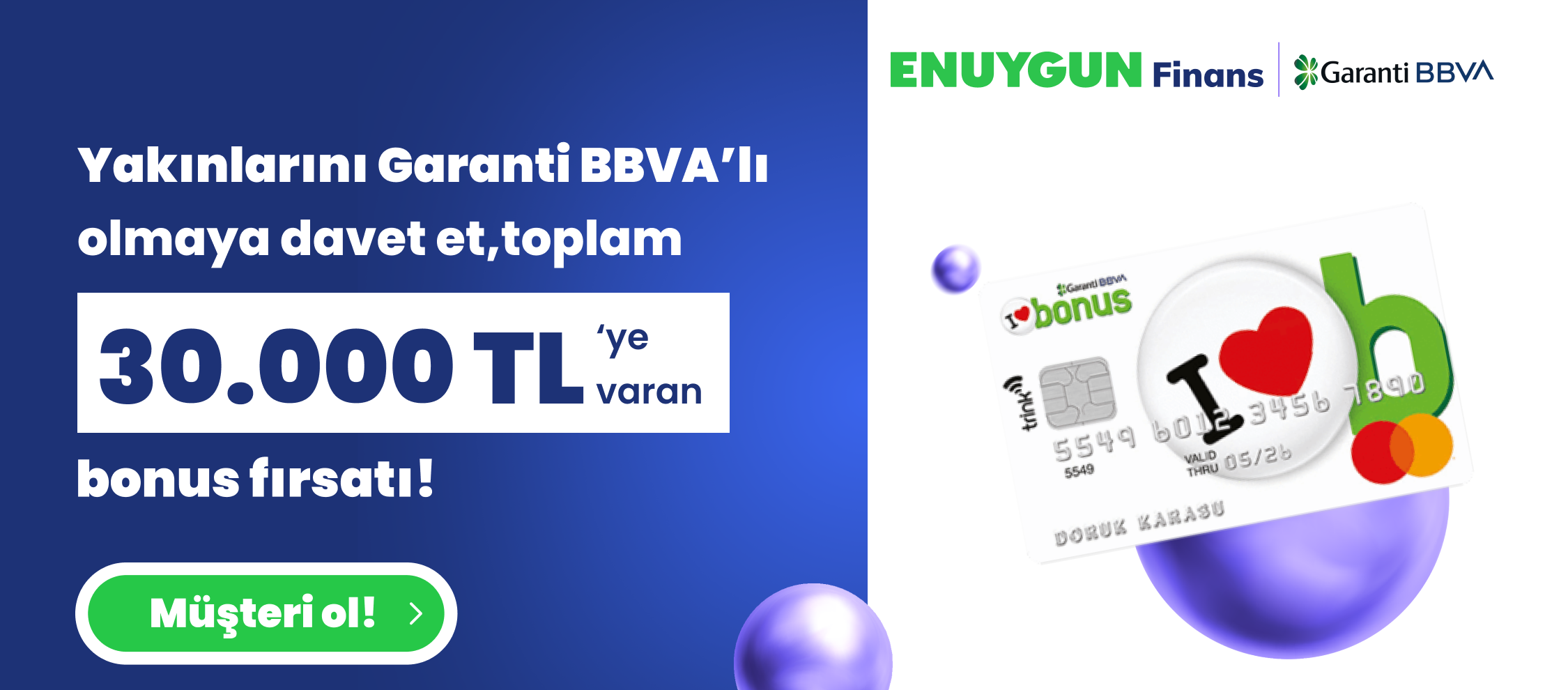 Yakınını Davet Et, 30.000 TL’ye Varan Bonus Kazan!