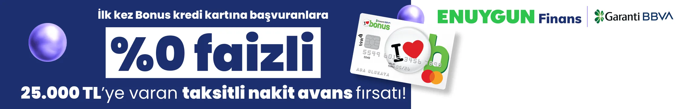 Garanti BBVA Bonus Card