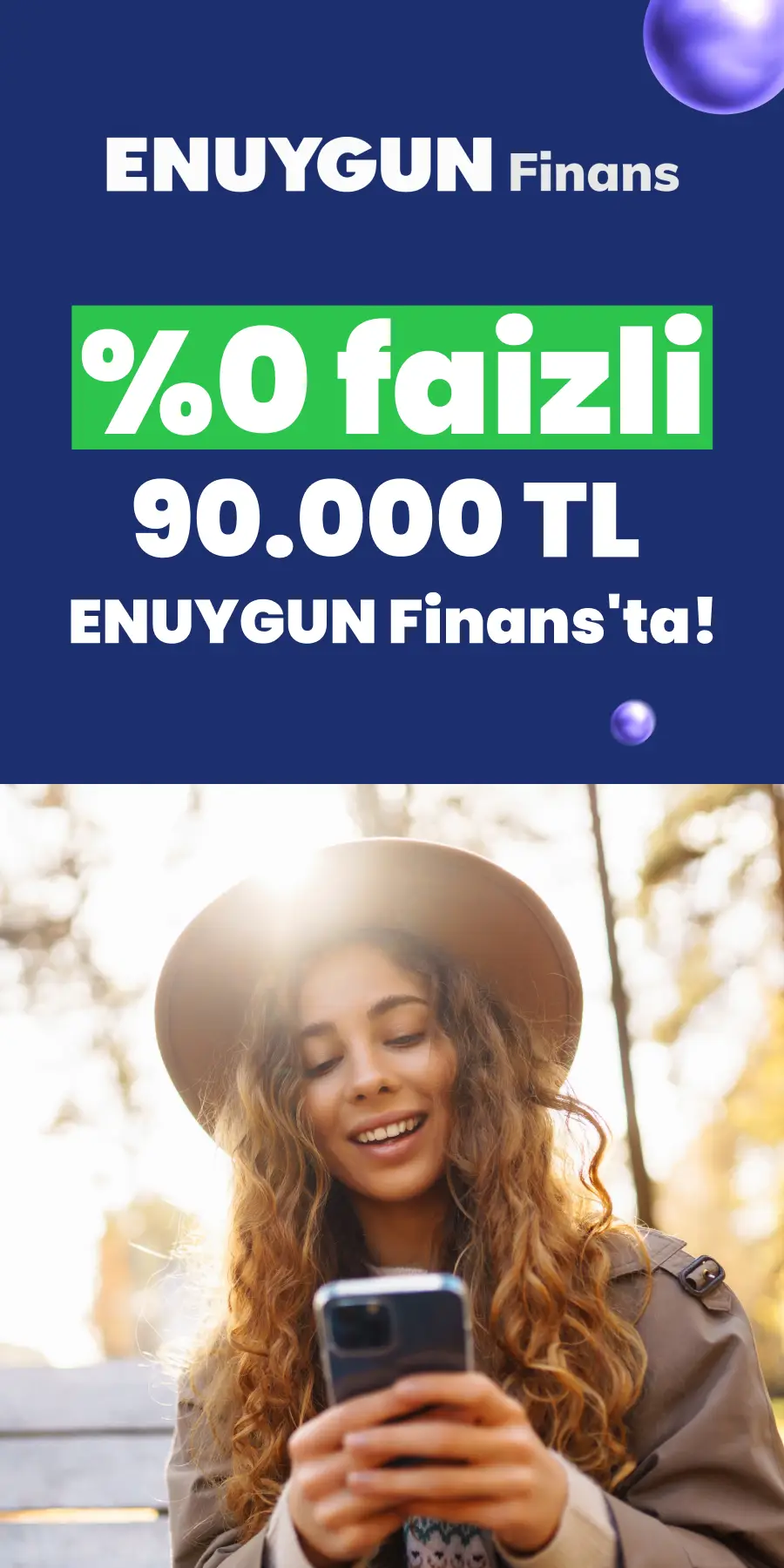 İhtiyaç kredisi - %0 faizli 90.000 TL