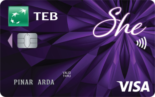 TEB She Card
