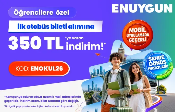 Otobüs Bileti Fiyatları, Ucuz Otobüs Biletleri Al | ENUYGUN