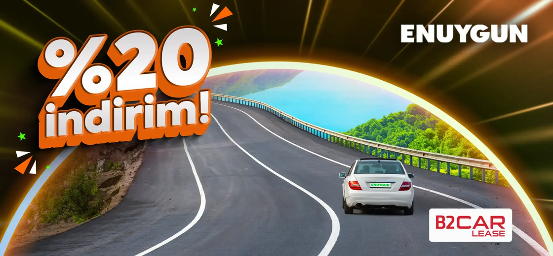 B2Car araçlarında %20 indirim!