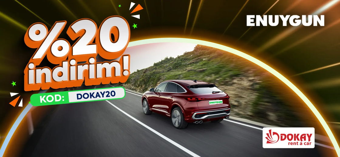 Dokay araçlarında %20 indirim!