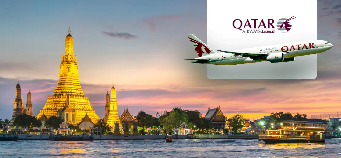 Qatar Hava Yolları ile Bangkok'u keşfet!