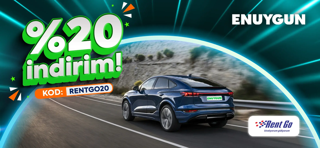 Rent Go araçlarında %20 indirim!