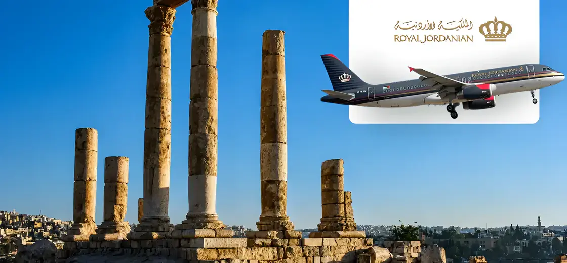Royal Jordanian'ın 170$'dan başlayan fiyatlarla yurt dışı uçak biletleri ENUYGUN.com'da!