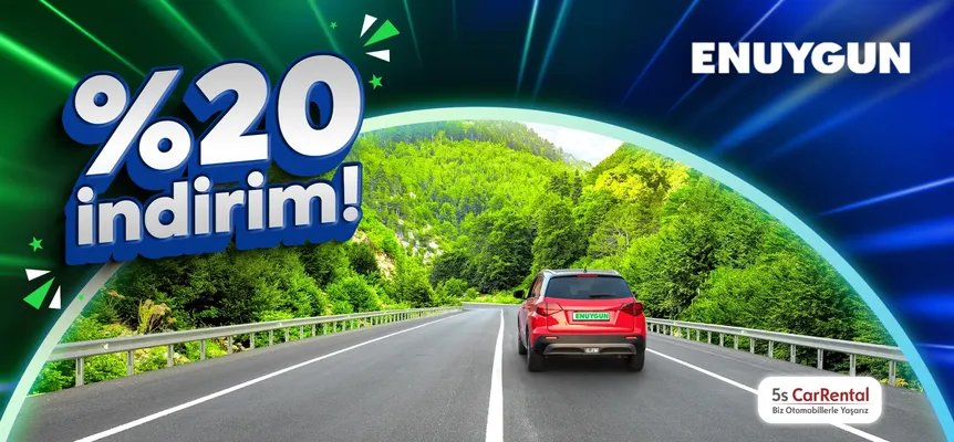 5S araçlarında %20 indirimi kaçırma!