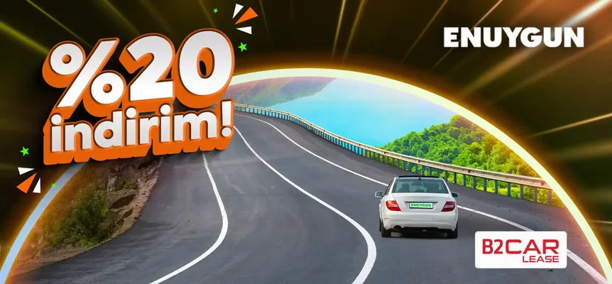 B2Car araçlarında %20 indirim!