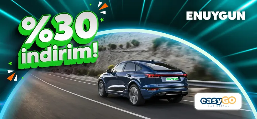 Easygo araçlarında %30 indirimi kaçırma!