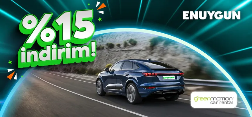 Green Motion'da %15 indirim