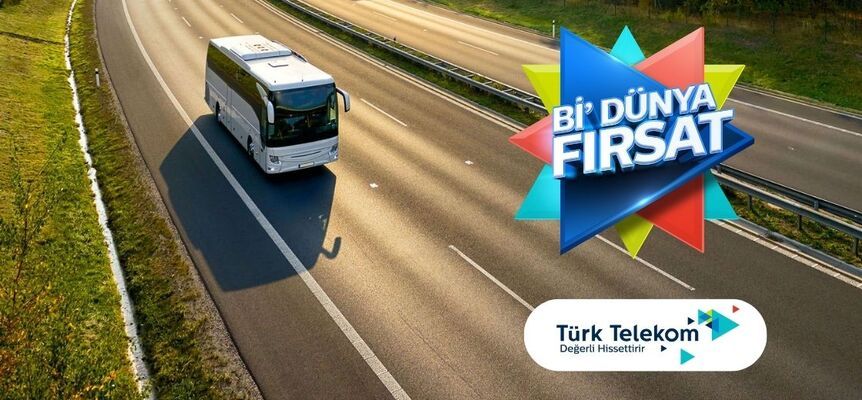 ENUYGUN'dan otobüs bileti alımlarında Türk Telekom’dan 45 TL indirim!
