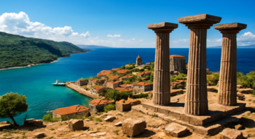Çanakkale, tarihi önemi ve bozulmamış doğal güzellikleriyle her köşesinde başka bir büyüleyici manzara sunuyor. Bozcaada ile Gökçeada gibi turistik adaları, Gelibolu ve Assos gibi kültür ve doğa iç içe tatil yerleri ve mavi bayraklı plajlarıyla ilgi gören Çanakkale, deniz ve doğa tutkunları için ideal bir durak. Assos Antik Kenti gibi etkileyici tarihi hazinelerden Çanakkale Savaşı’na adanmış milli parklar ve görkemli anıtlara kadar birçok farklı noktayı Çanakkale’de keşfe çıkabilirsin. Hadi gel Çanakkale’nin en güzel tatil yerlerini keşfedelim.