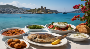 Bodrum mavinin, yeşilin ve ipeksi kum plajların cenneti. Deniz keyfi yapıldı, güneşe doyuldu ama karınlar acıktıysa Bodrum birbirinden lezzetli meze ve yemekleri ile seni bekliyor. Tatlısından salatasına ve ana yemeğine kadar Bodrum’da ne yenir diyenlere özel liste hazırladık.