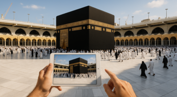 Ramazan ayında kutsal mekanları ziyaret ederek bu özel yerleri gönül gözüyle görerek geçirmeyi planlayanlar üzülmeyin; ziyaretlerinizi evinizden de yapabilirsiniz. İslam alemi için kutsal sayılan, sürekli ziyaretçi akınına uğrayan yerlere bu kez teknoloji yardımıyla sanal bir yolculuk yapmaya ne dersiniz?