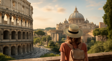 Dünya’nın en eski şehirlerinden biri olan Roma, aynı zamanda Avrupa kültürünün baş merkezlerinden biridir. Özellikle Papa’nın ikamet ettiği bağımsız bir devlet olan Vatikan’ın da şehrin içerisinde yer alması dikkat çekicidir.
