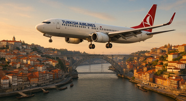 THY, 30 Nisan 2015 tarihinden itibaren Portekiz’in Porto şehrine seferlere başlıyor. Uçuşlar ilk olarak haftada 3 frekans olarak yapılacak. Buna göre seferler Salı, Perşembe ve Cumartesi günleri İstanbul’dan Porto’ya, aynı günler yine Porto’dan İstanbul’a karşılıklı olarak gerçekleşecek. İstanbul Atatürk Havalimanı'ndan seferler saat 11:30’da, Porto’nun Francisco Sa Carneiro Havalimanı’ndan ise 15:20’de yapılacak. THY, 30 Nisan’da başlayacak seferlerin biletlerini satışa çıkardı.