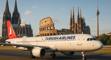 THY, İstanbul Sabiha Gökçen Havalimanı’ndan da Avrupa’nın pek çok şehrine uçuşlara başlıyor. THY’nin ilk etapta uçmaya başlayacağı şehirler ise Roma, Barcelona, Stuttgart ve Köln şehirleri.