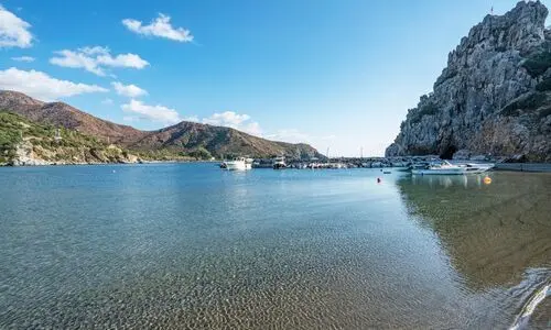 منظر جميل وطبيعي لخليج Hayıtbükü، داتشا، تركيا