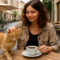 Kedi severken kahve içmek mi?