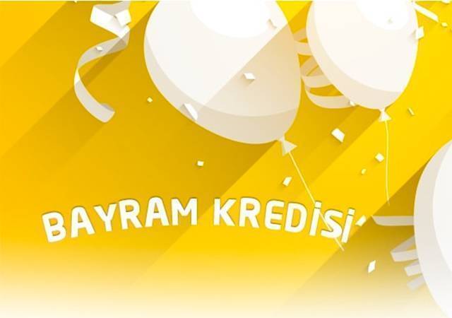 %0,99'dan başlayan faiz oranlarıyla en uygun Bayram kredileri