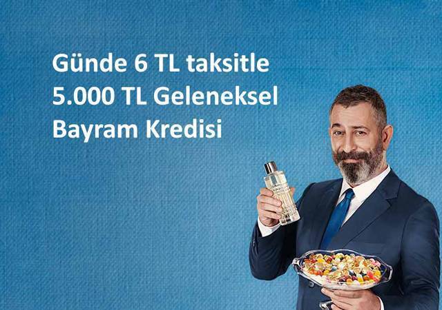 İş Bankası'ndan %1,27'den başlayan Geleneksel Bayram Kredisi