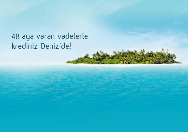 %1,49'dan başlayan Denizbank Enuygun'a Özel Web'de Kredi