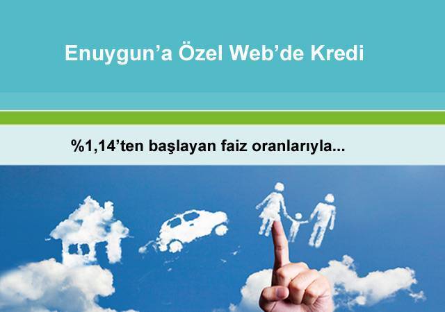 Denizbank'tan günde 9 TL'ye 7.500 TL kredi