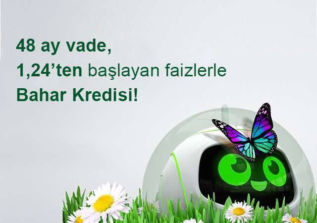 Garanti'den %1,24'ten başlayan faizlerle Bahar Kredisi