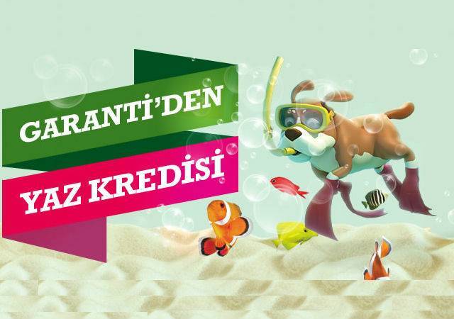 Garanti'den %1,15'den başlayan faizlerle Yaz Kredisi