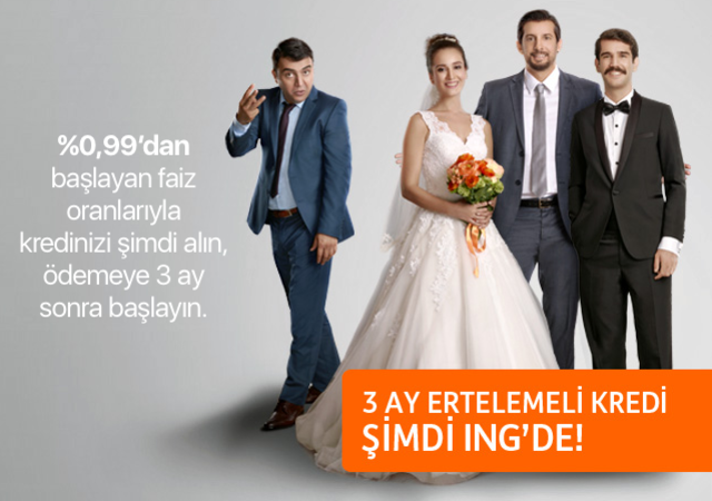 ING'den günde 20 TL'ye 20.000 TL kredi