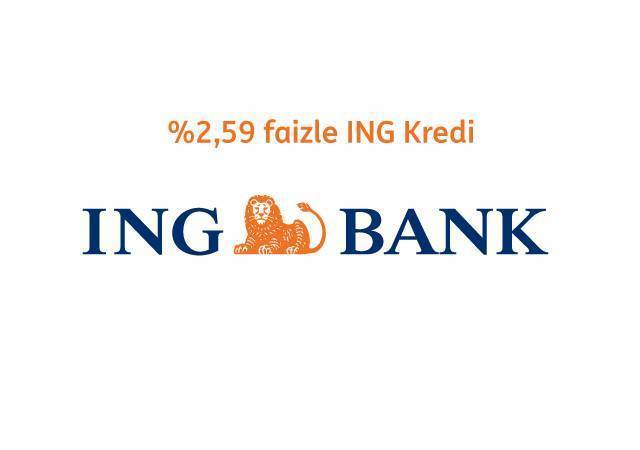 ING'den ayda 606 TL'ye 15.000 TL kredi