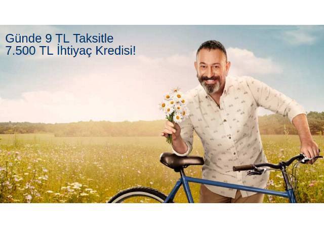 İş Bankası'ndan günde 9 TL'ye 7.500 TL
