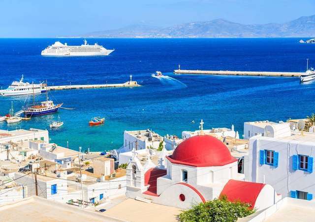 Eğlence adası Mikonos