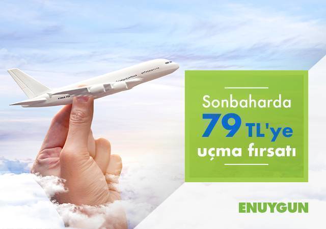 79 TL'den başlayan fiyatlarla sonbahar fırsatları