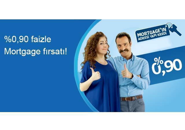 Yapı Kredi’den %0,90 indirimli faizle konut kredisi