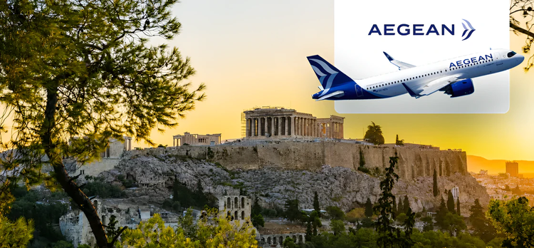 Aegean Airlines'ın %30'a varan indirimli yurt dışı uçak biletlerini kaçırma