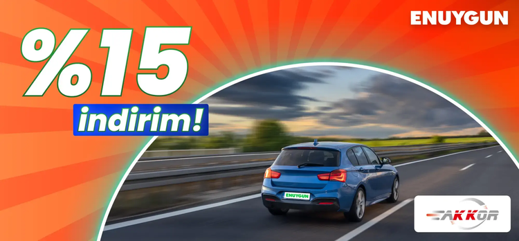 Akkor araçlarında %15 indirim