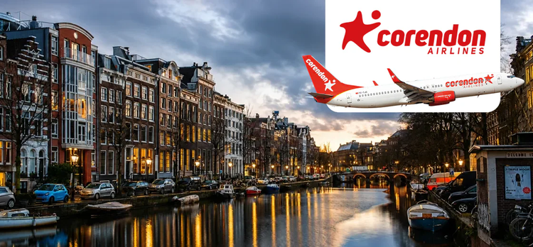 Corendon Airlines'ın gidiş-dönüş yurt dışı uçak biletleri 150€'dan başlayan fiyatlarla ENUYGUN.com'da!